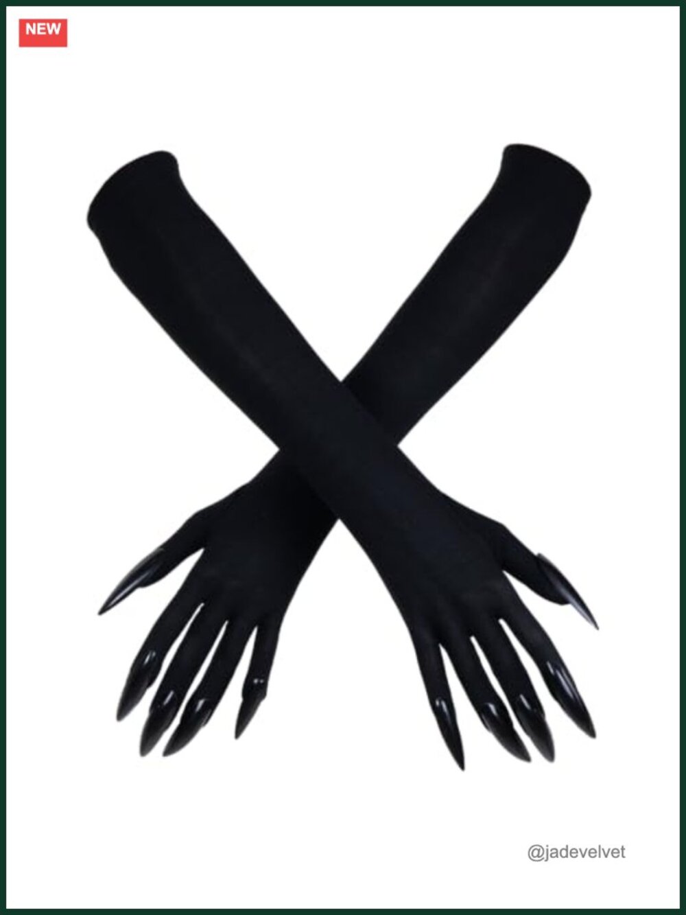 Halloween Claw Gloves Long Costume Accessories Scary Nails Women Party